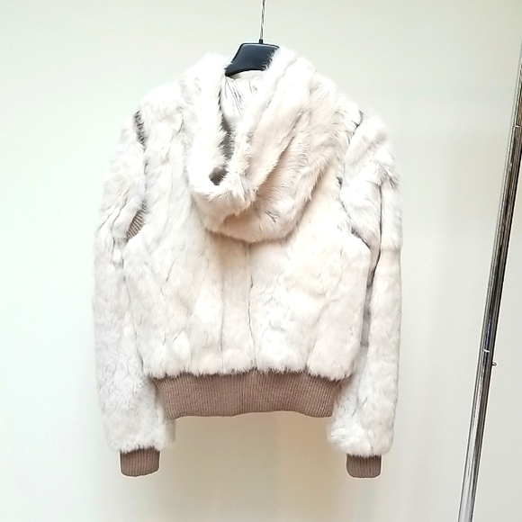 Rabbit Fur Jacket - Picture 2 of 10
